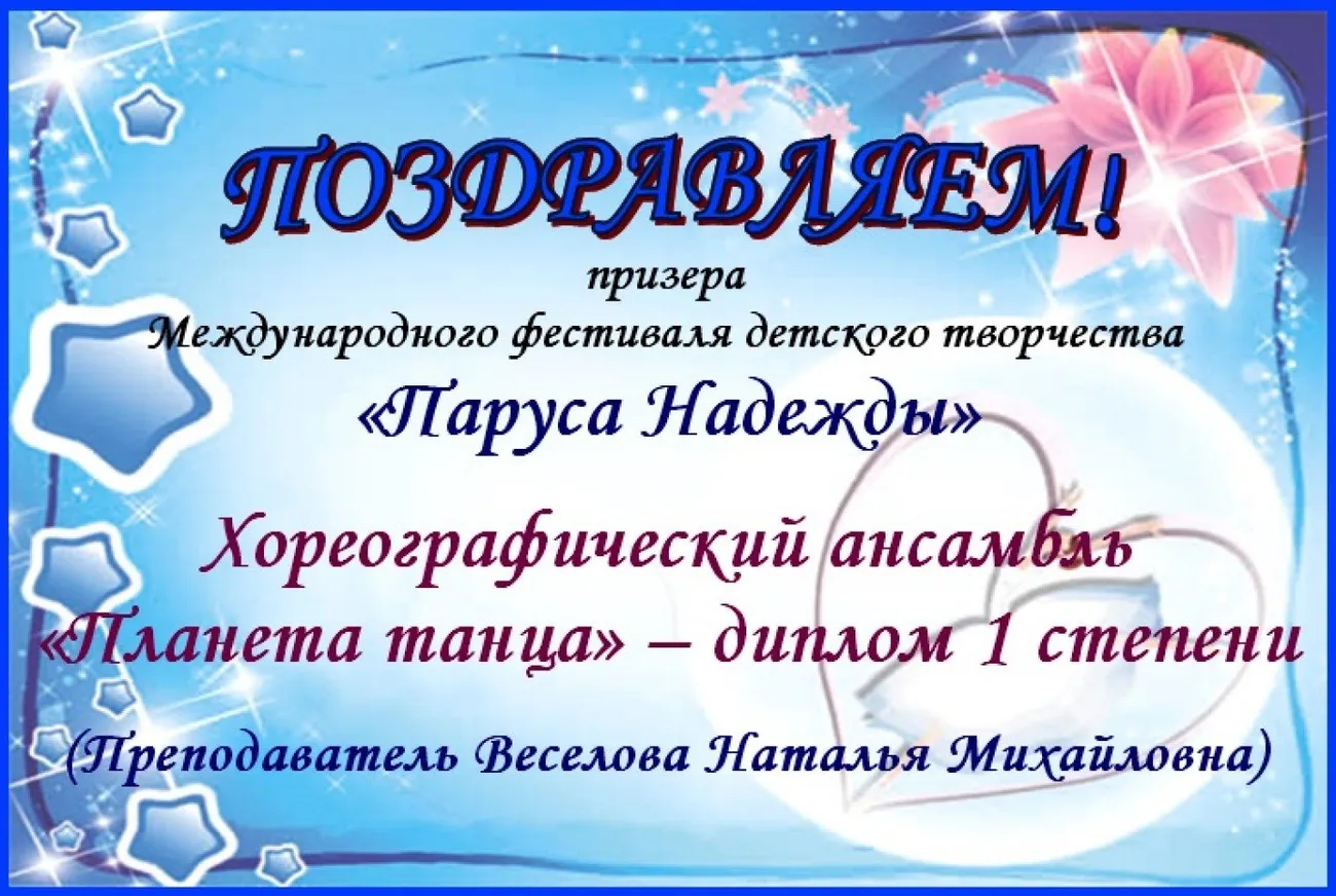 Хореогр. Паруса над. 2019