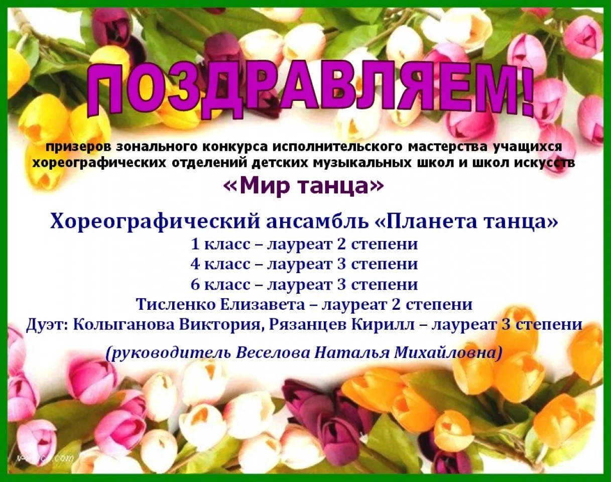 Хореография 2019